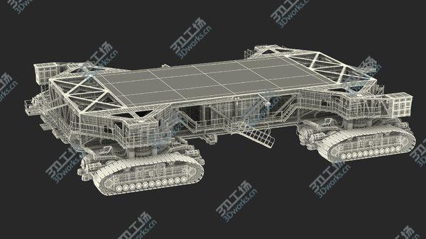 images/goods_img/20210312/3D Mobile Launcher Platform Crawler Rigged model/4.jpg